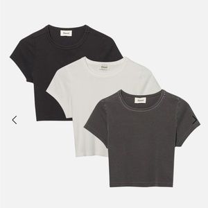 Elwood Clothing BABYDOLL CORE TEE 3 PACK